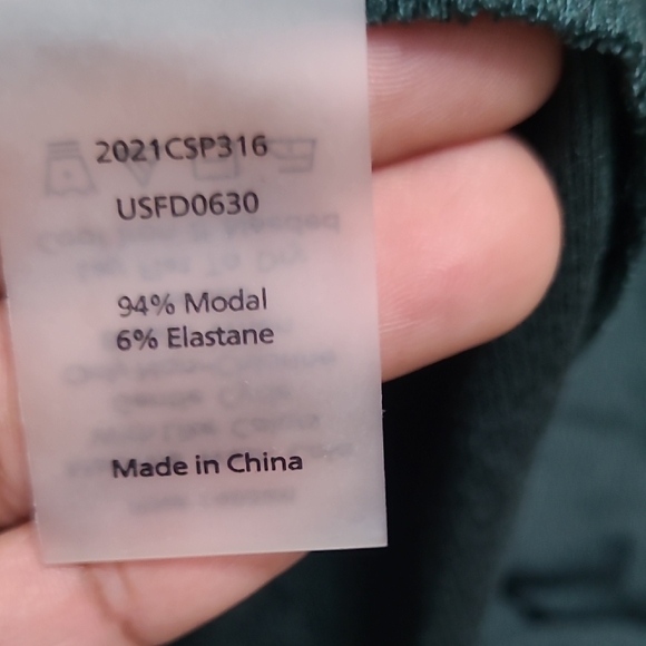 Universal Standard Deep Green Long Sleeve Dress W/FREE BELT - Picture 9 of 11